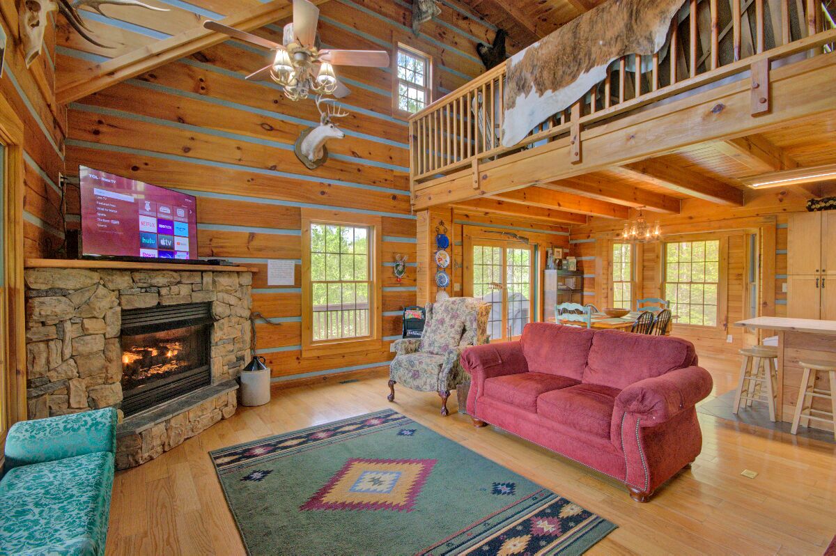 Doolittle Mountain Cabin River View w/Free Biltmore Pass and more