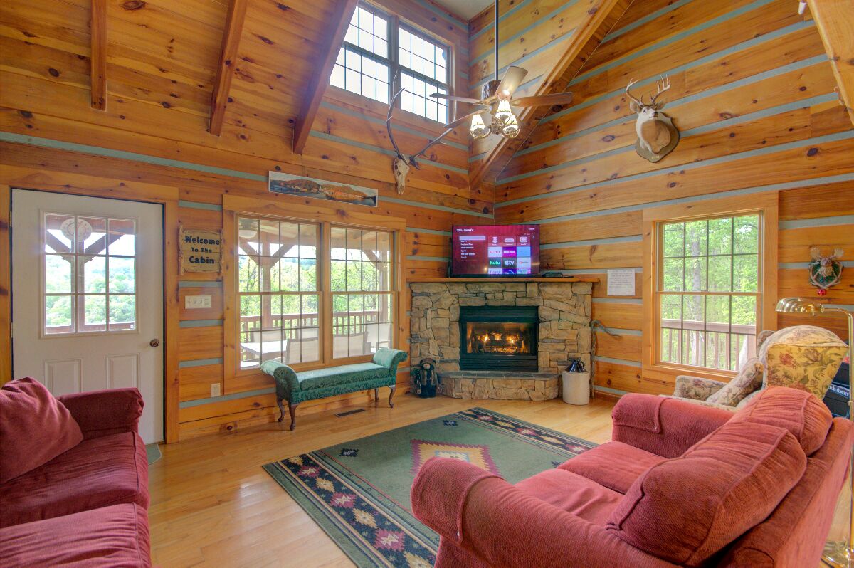 Doolittle Mountain Cabin River View w/Free Biltmore Pass and more