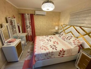 2 habitaciones, tabla de planchar con plancha y wifi gratis