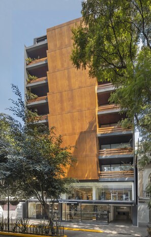 Fassade der Unterkunft