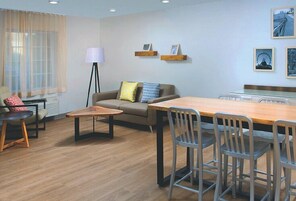 Sala de estar en el lobby