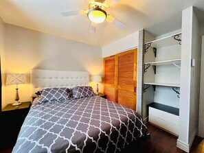2 dormitorios, tabla de planchar con plancha, wifi y ropa de cama