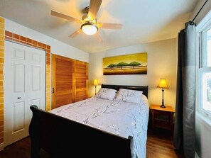 2 dormitorios, tabla de planchar con plancha, wifi y ropa de cama