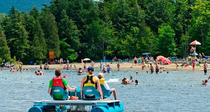 Le Hot Duck*Golf Bromont*SPA*Foyer