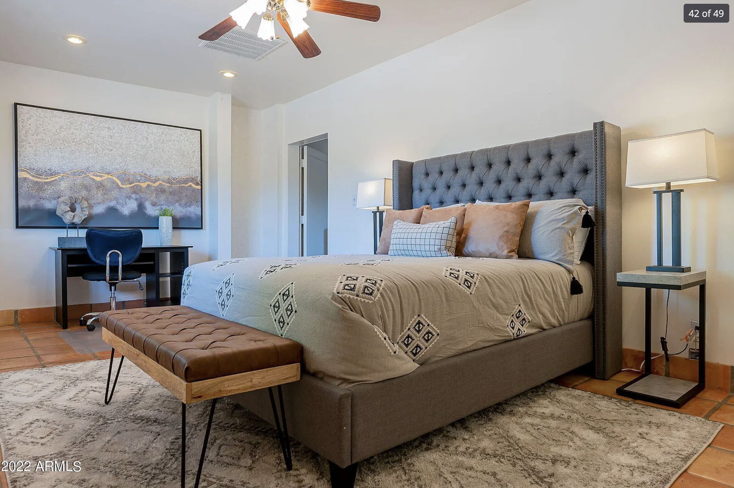LARGE 1BR CAVE CREEK CASITA W/ MOUNTAIN VIEWS, BBQ + PATIO. NEAR SHOPS + DINING.