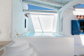 Grand Villa | Terrace/patio - Kalathos Square Luxury Suites (Rhodes)