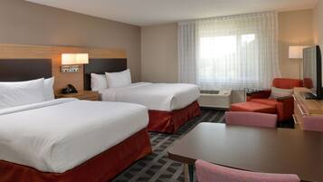 1 habitación, ropa de cama hipoalergénica, cubrecamas y escritorio