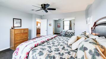 2 bedrooms, iron/ironing board, bed sheets