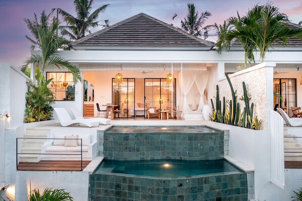 Pool - 2 Private Pool Hideaway • Ubud 1BR Tropical Villa (Ubud)