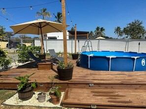 Outdoor spa tub - Family Camper in Isabela, 5 minutes from Jobos beach (Isabela)