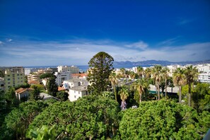 Blick von der Unterkunft