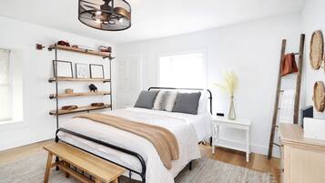 5 bedrooms, iron/ironing board, travel crib, free WiFi