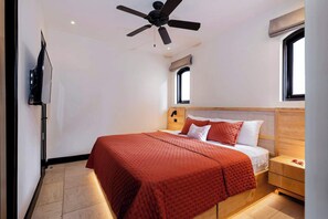 1 Schlafzimmer, Schreibtisch, Bügeleisen/Bügelbrett, Reisekinderbett