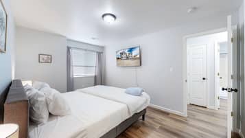 2 habitaciones, tabla de planchar con plancha y wifi gratis