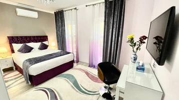 Classic Apartment | 1 bilik tidur, cadar kapas Mesir, peralatan tempat tidur hipoalergenik