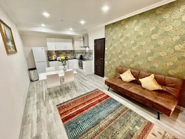 Apartamento clássico | 1 quarto, roupas de cama de algodão egípcio