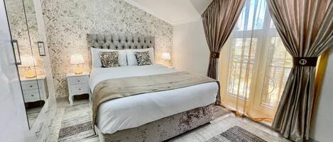 1 chambre, draps en coton égyptien, literie hypoallergénique