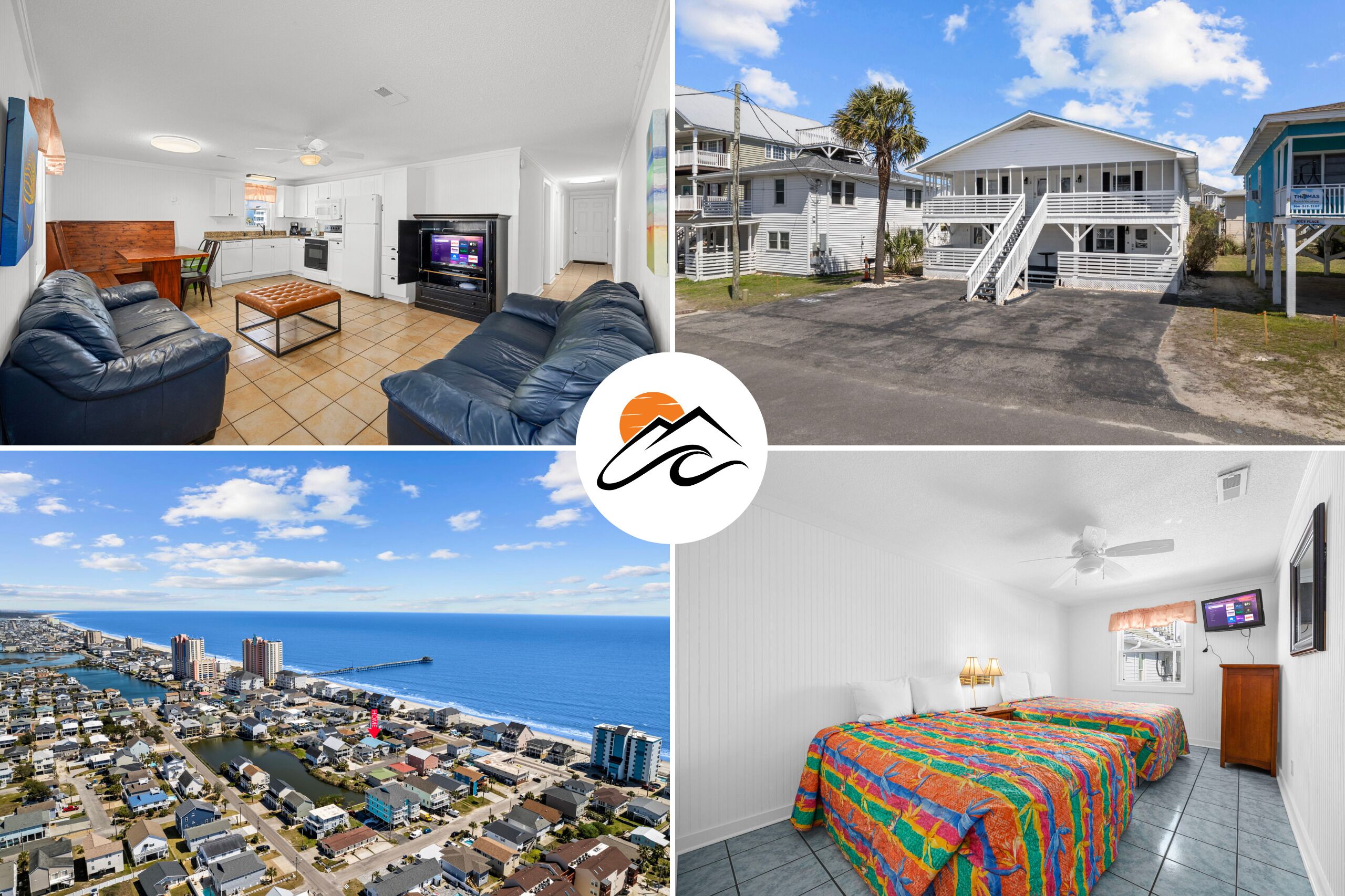 Sea View Cottages #3 | 2BR, 1BA