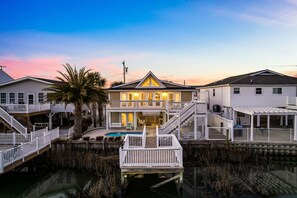 Exterior - Callahan's Castle - 5BR Beach House w/ Heated Pool (North Myrtle Beach)