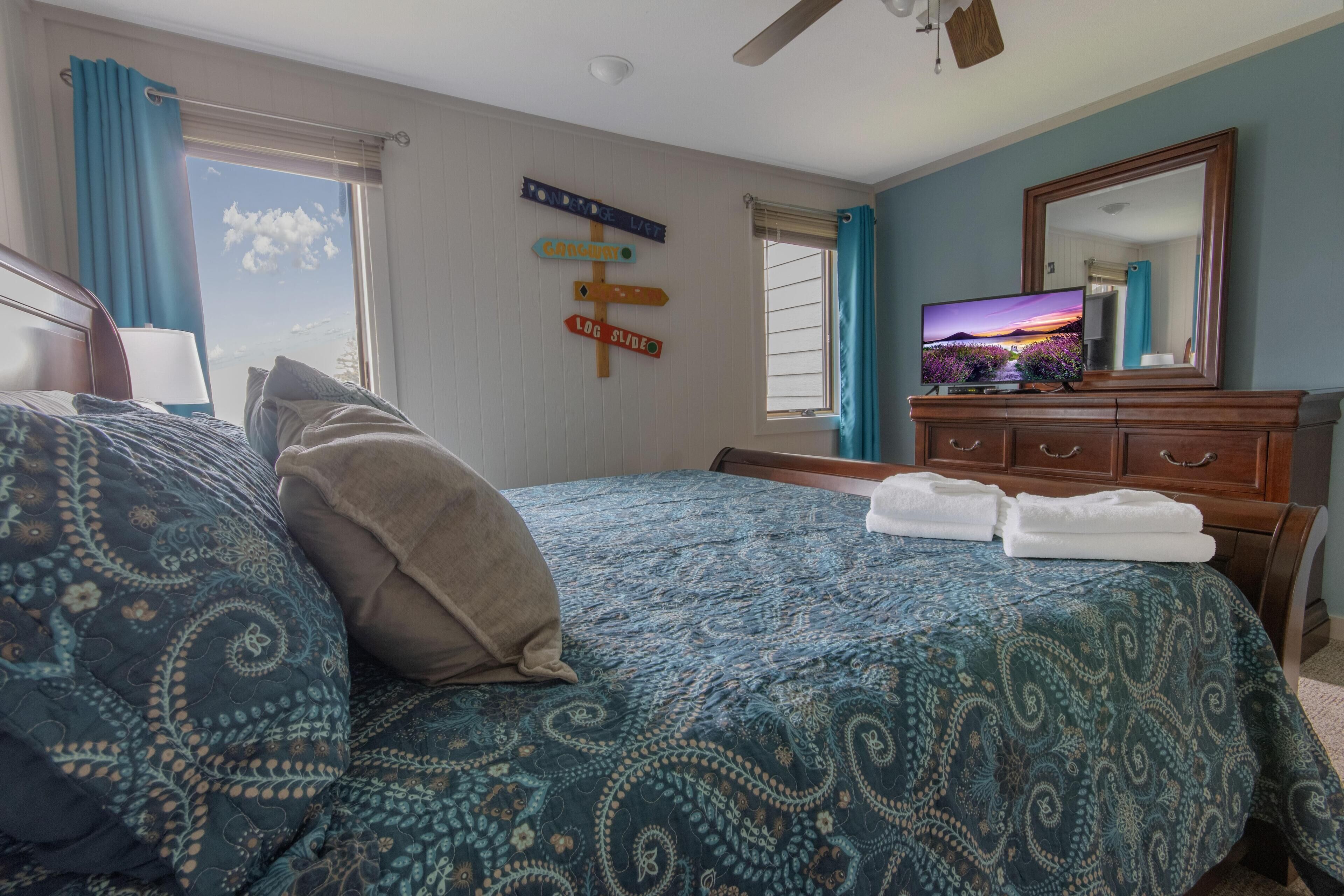 2 habitaciones, wifi gratis y ropa de cama 