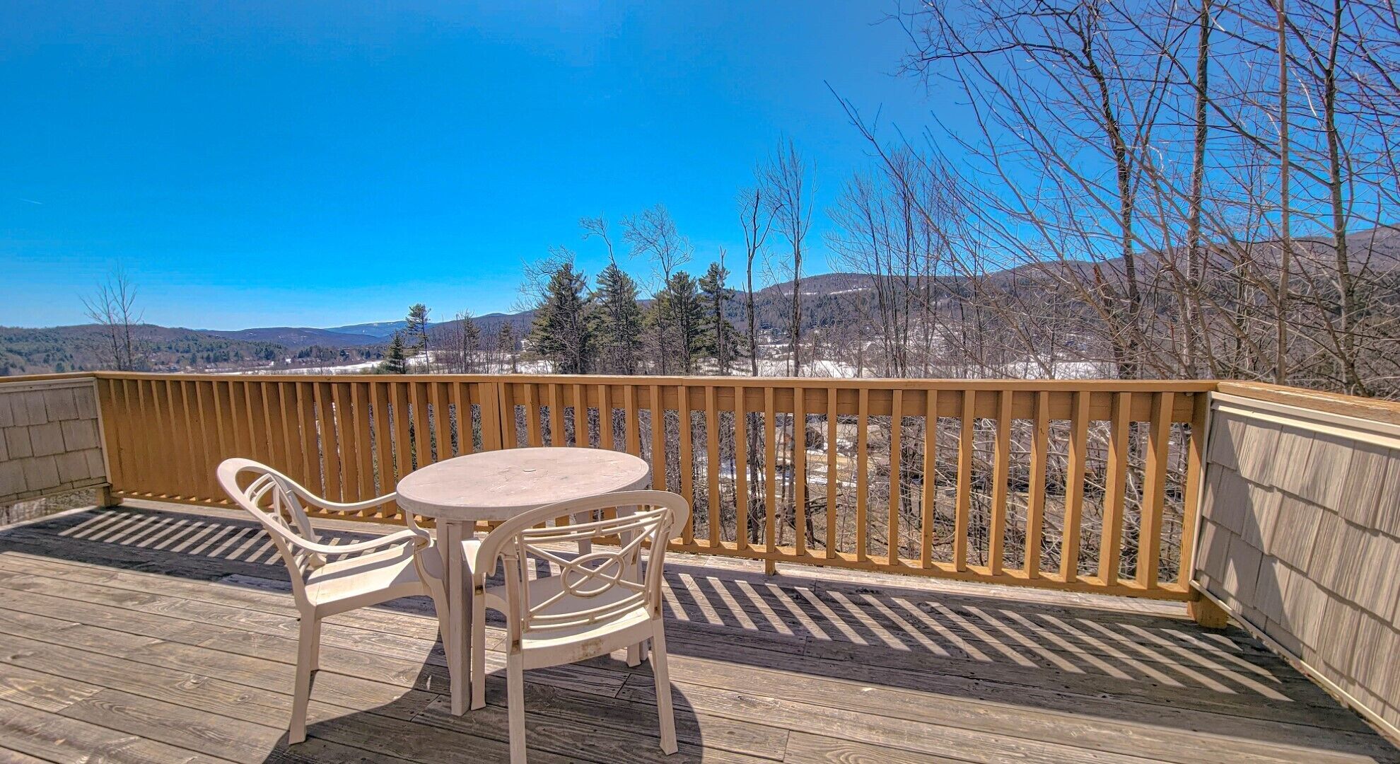 Keep warm by the Fireplace in this Two Bedroom Condo.