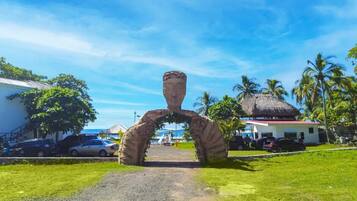 ด้านหน้าที่พัก