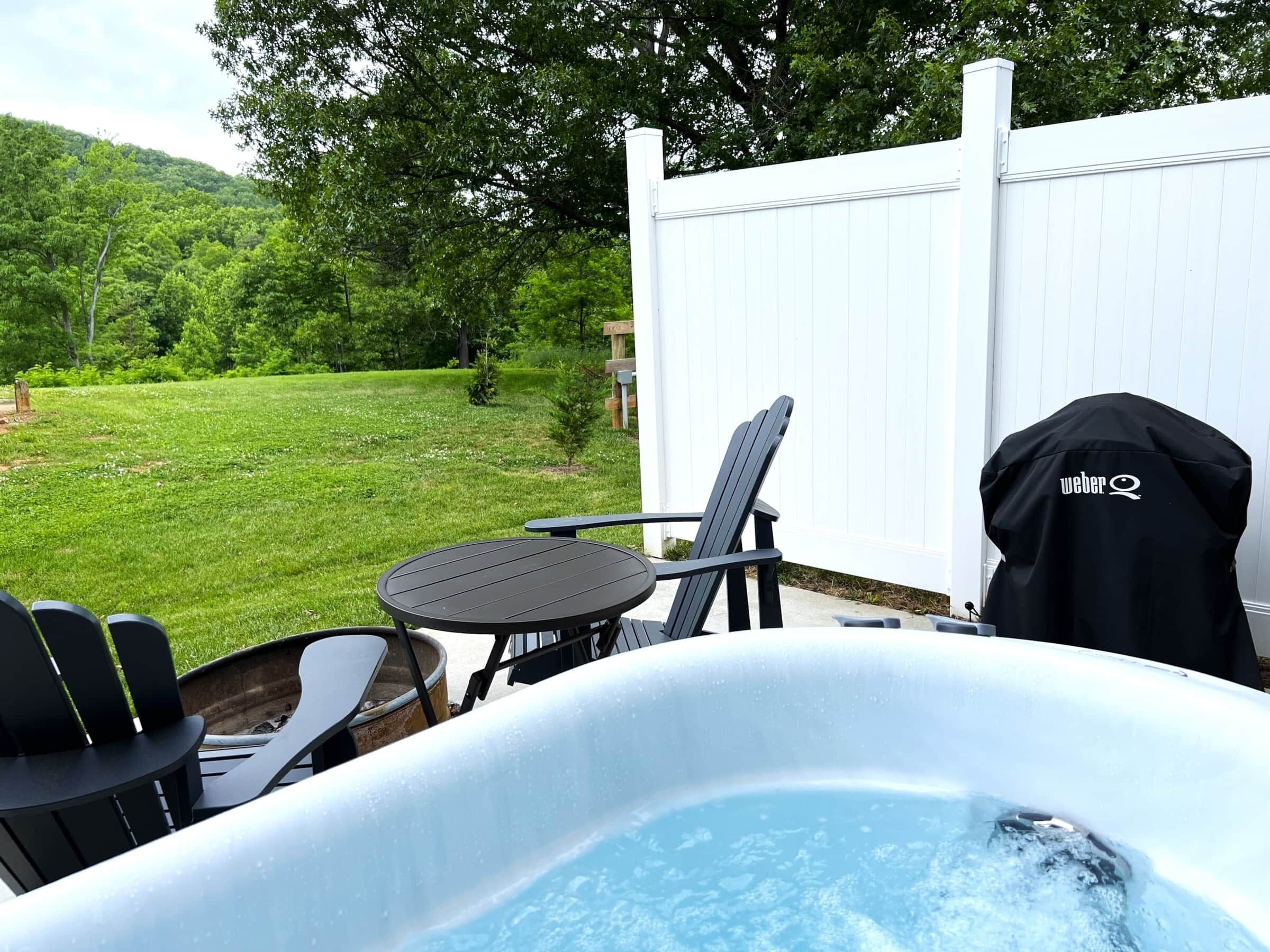 Bubbelpool utomhus