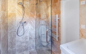 Shower, hair dryer