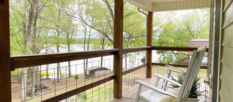 Lake Front, Sunrise, Dock, Kayaks + Game Room