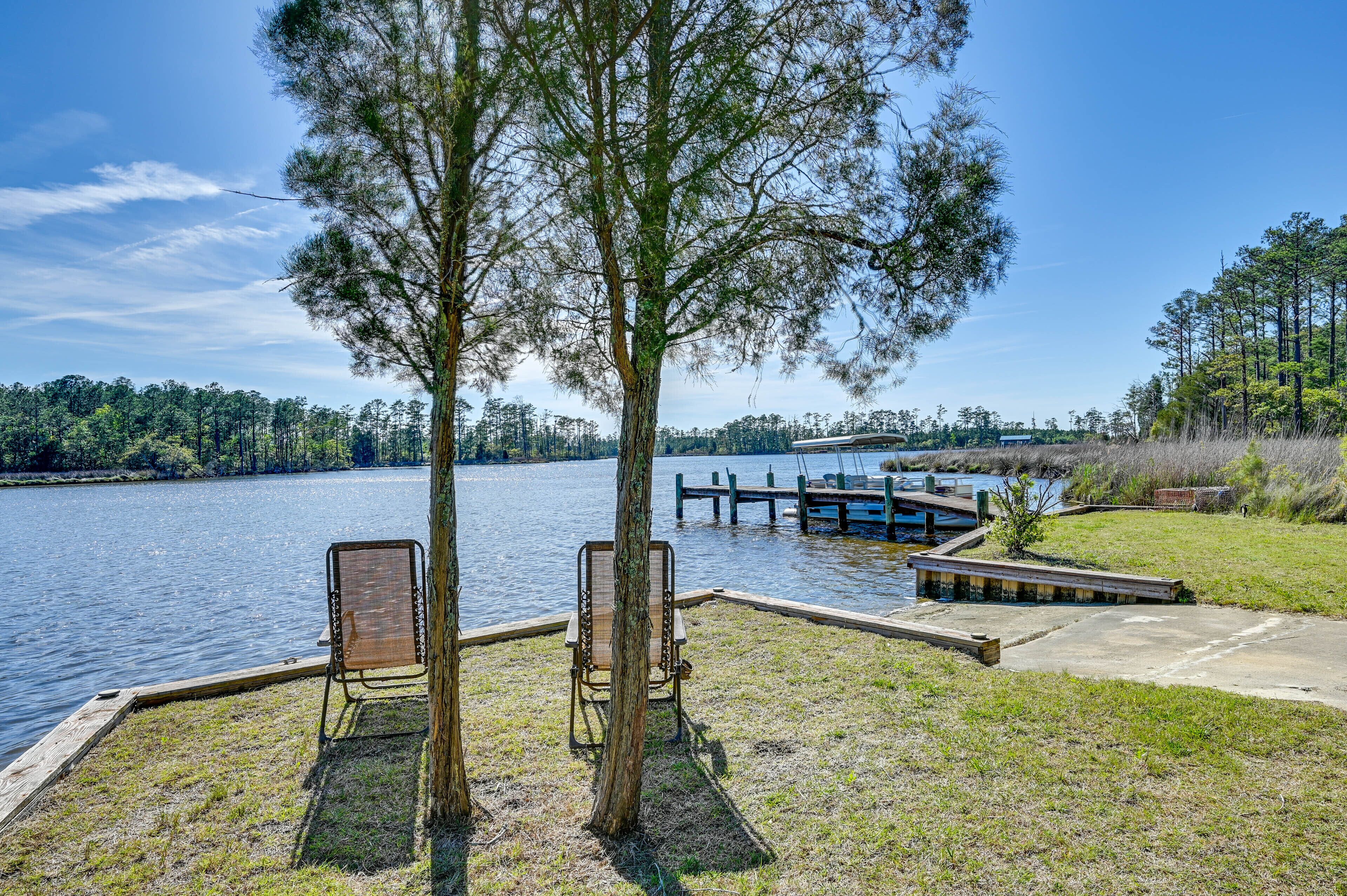 Waterfront Scranton Cabin w/ Boat Dock & Ramp!