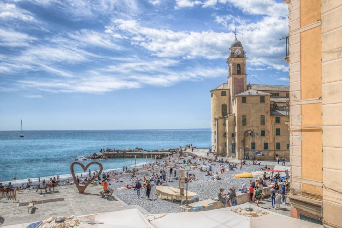 Vue sur la plage/l’océan