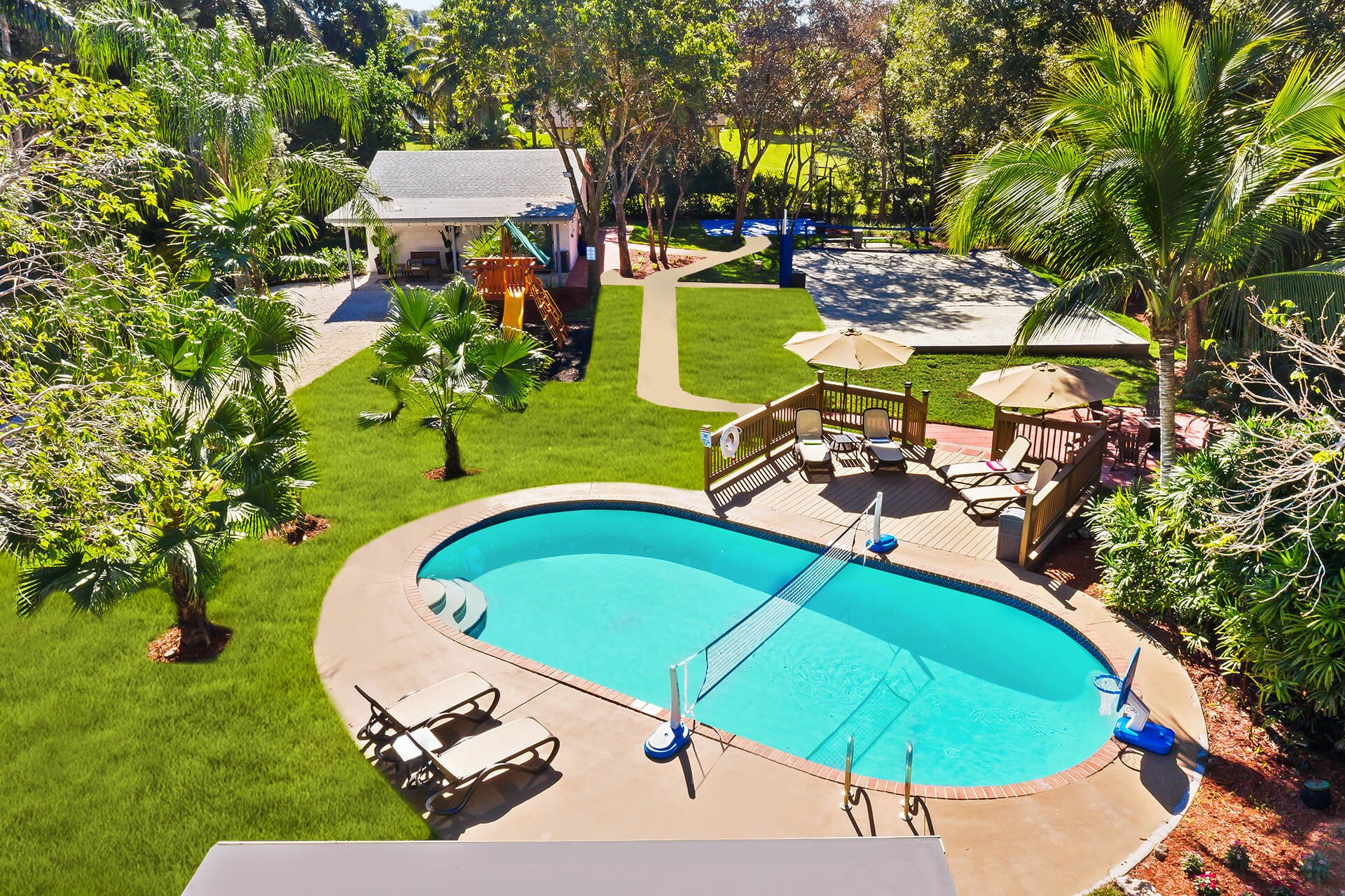 Spacious 8BR w/ Guesthouse + Pool & Tons of Games