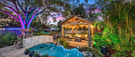 Alberca al aire libre