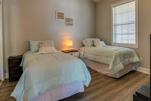2 habitaciones, acceso a internet y ropa de cama 