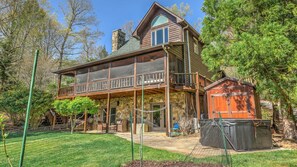 Exterior - Lake Cove Oasis - Waterfront on Lake Blue Ridge | Private Yard and Dock | Pet Friendly (Morganton)