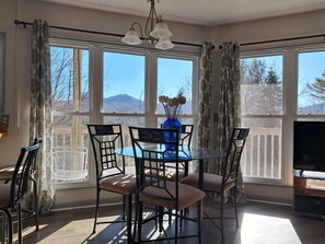 Dining - Winter Mountain Escape – Ground-Floor Cozy Condo (Banner Elk)