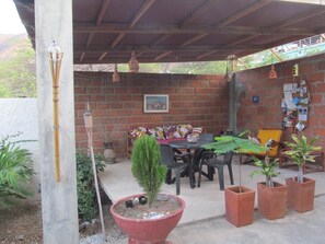 Udendørs spisemuligheder