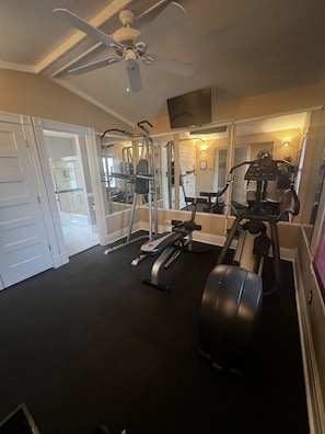 Fitness facility - Historic three-level home in the Highlands (Louisville)