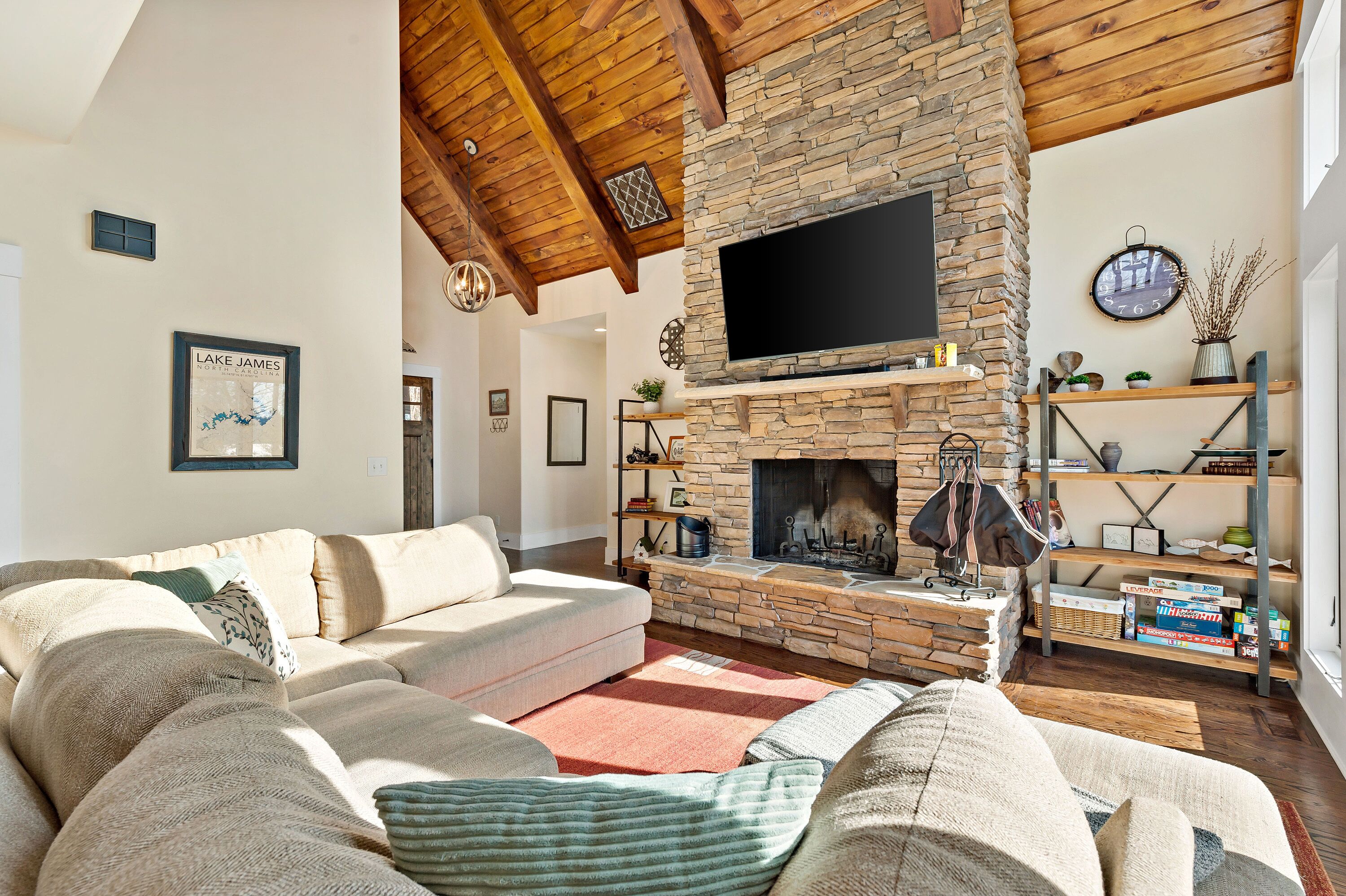 The Waterman | Lakefront Luxury with Hot Tub & Private Dock!