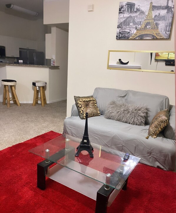 Living area - Apartment! (Houston)