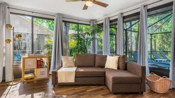 Smart TV, books, offices