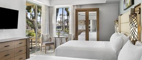 2 chambres, fer et planche à repasser, Wi-Fi, draps fournis