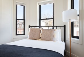 1 室のベッドルーム、アイロン / アイロン台、WiFi、ベッドシーツ