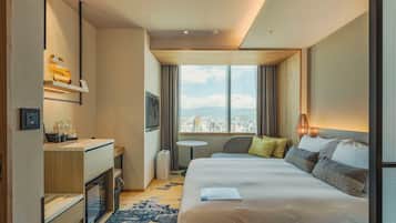 標準大床房(無浴缸) | 羽絨被、客房內保險箱、遮光布/窗簾、隔音