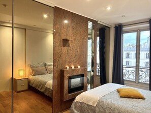 2 makuuhuonetta, työpöytä, silitysrauta/-lauta, Wi-Fi