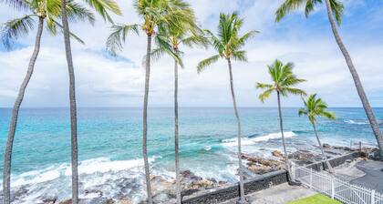 spectacular ocean front studio condo, Magic sands, ideal view and location