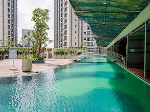 Pool - Good Deal And Homey Studio Pacific Garden Apartment (Tangerang)