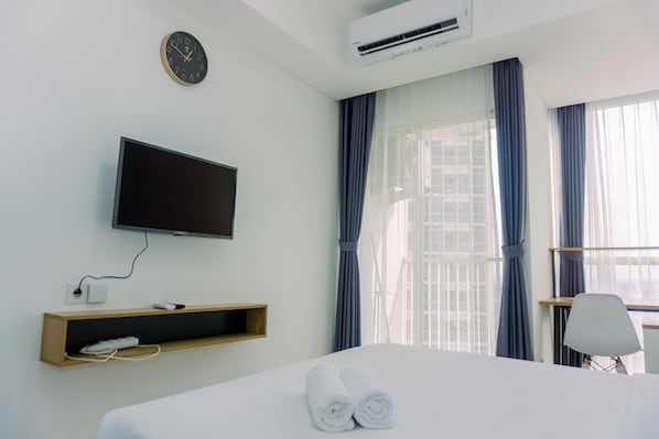 Living area - Good Deal And Homey Studio Pacific Garden Apartment (Tangerang)