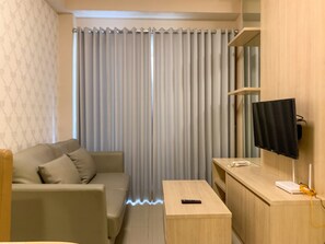 Apartment, 2 Bedrooms | Living area - Simply And Homey 2Br At Signature Park Grande Apartment (Jakarta)