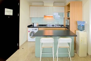 公寓, 2 间卧室 | 私人厨房 | 大冰箱、炉灶